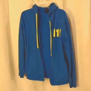 Zip up fallout hoodie